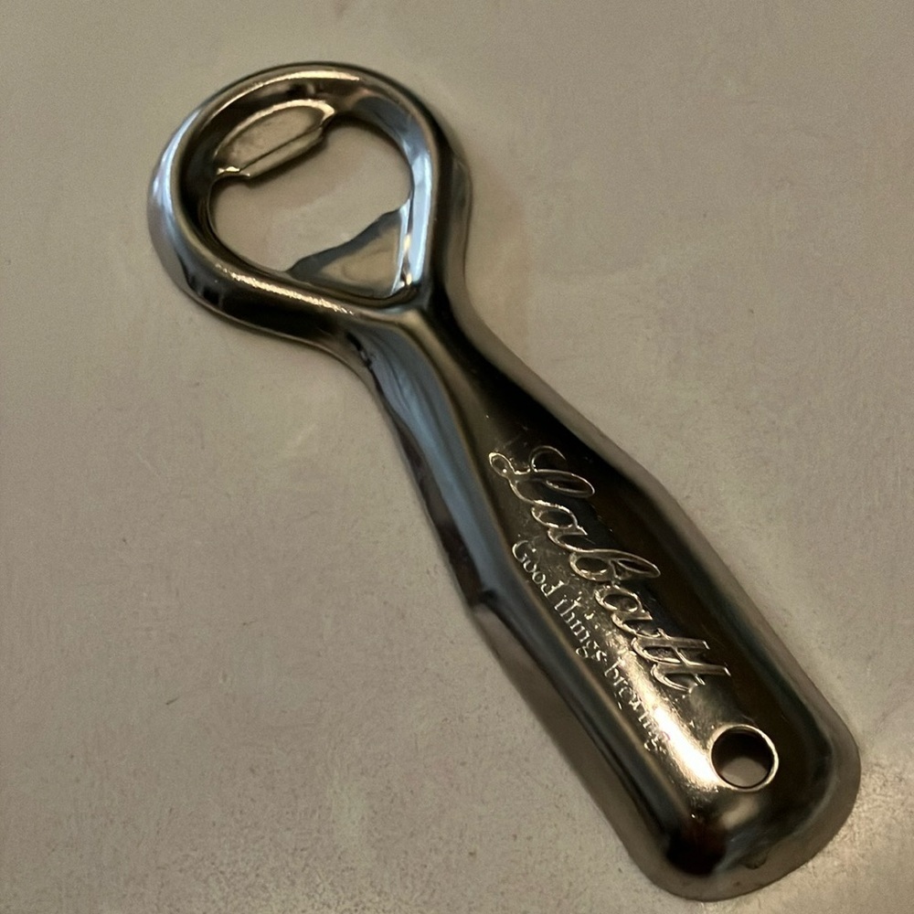 Vintage Labatt metal old school beer Bottle Opener